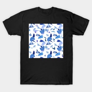 Floral Blues T-Shirt